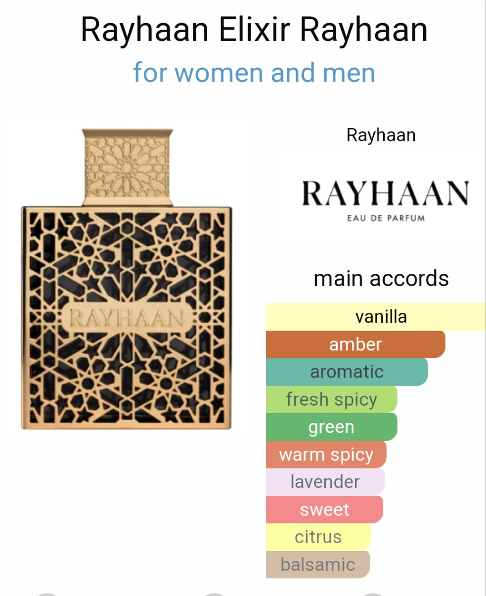 Rayhaan elixer