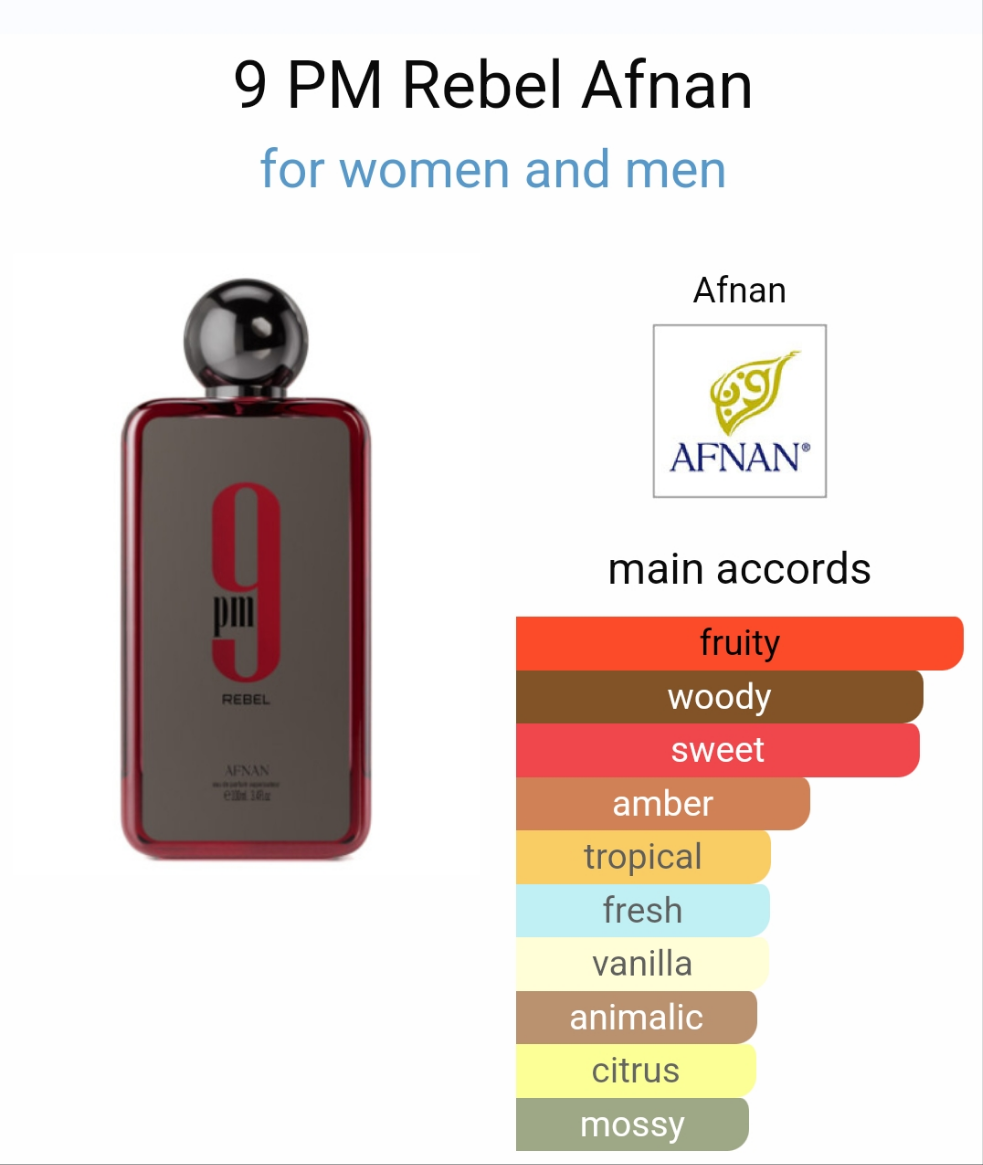 Afnan 9pm Rebel