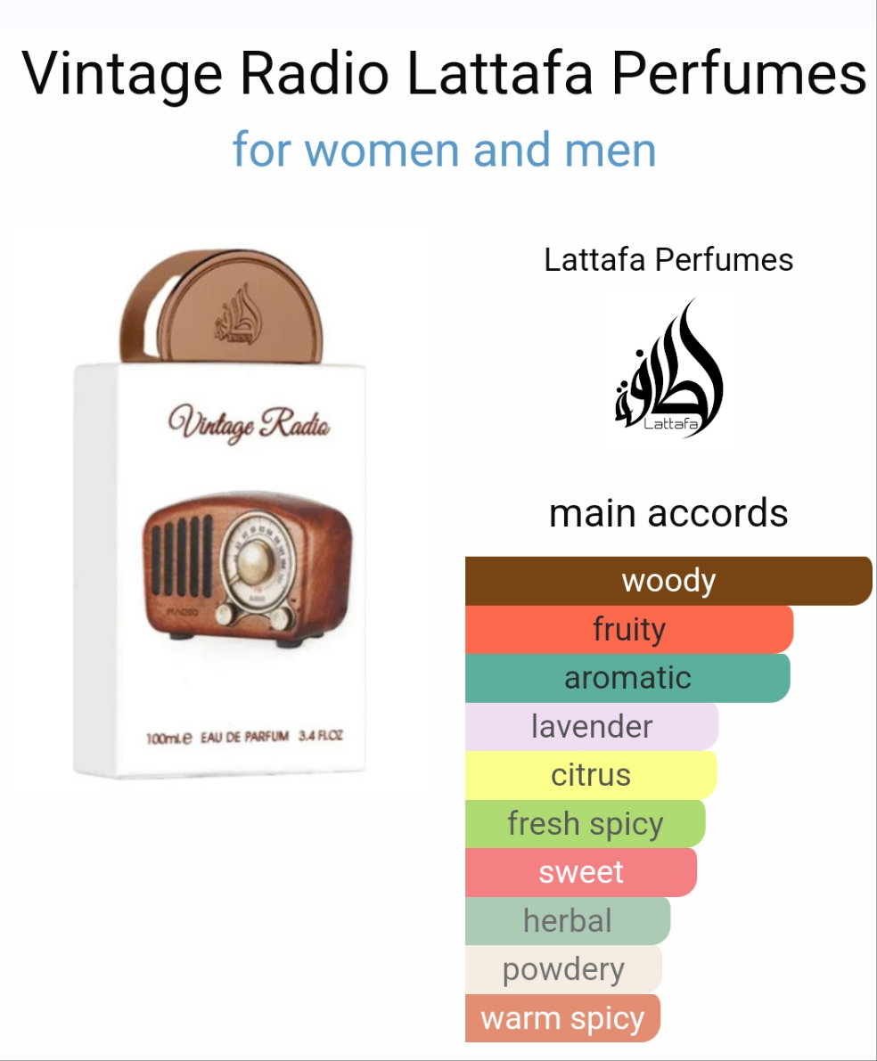 Lattafa Vintage Radio