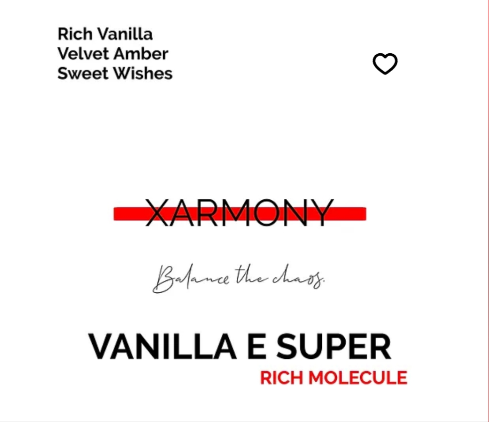 Xarmony Vanilla E Super